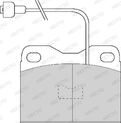 Brake Pad Set, disc brake (FD426A)