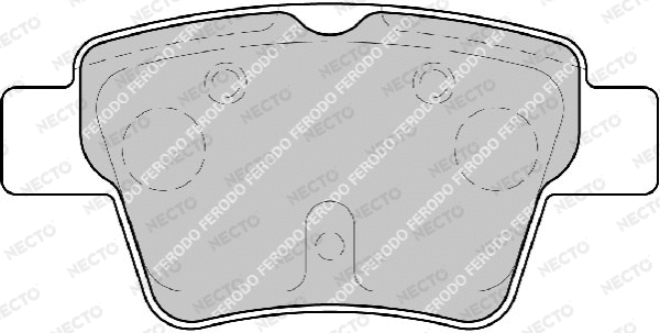 Brake Pad Set, disc brake (FD7182A)