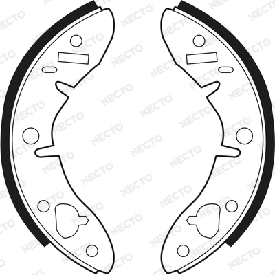 Brake Shoe Set (N1161)