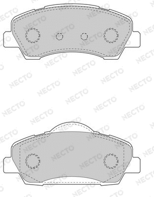Brake Pad Set, disc brake (FD7595A)
