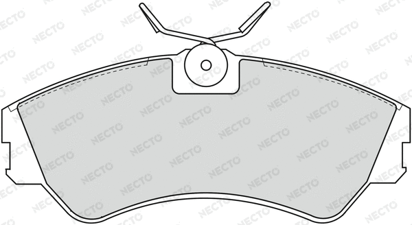 Brake Pad Set, disc brake (FD6707V)