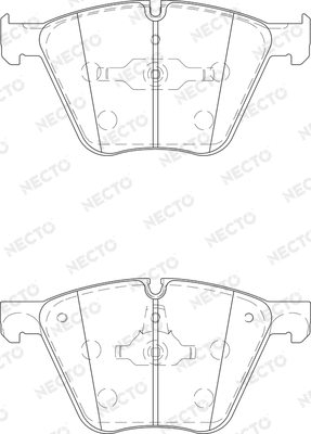 Brake Pad Set, disc brake (FD7451A)