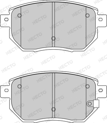 Brake Pad Set, disc brake (FD7184A)