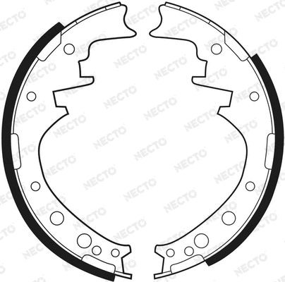 Brake Shoe Set (N1379)