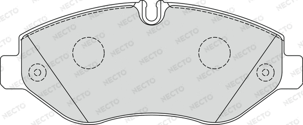 Brake Pad Set, disc brake (FD7328V)