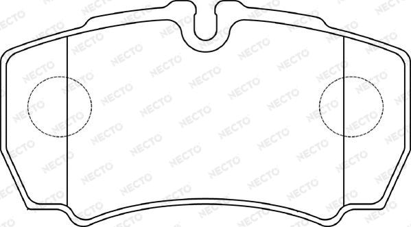 Brake Pad Set, disc brake (FD7389V)