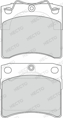 Brake Pad Set, disc brake (FD6773V)