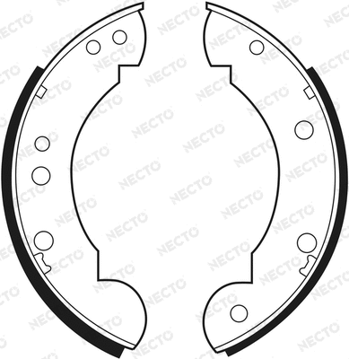 Brake Shoe Set (N1328)