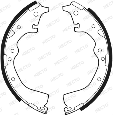 Brake Shoe Set (N1466)