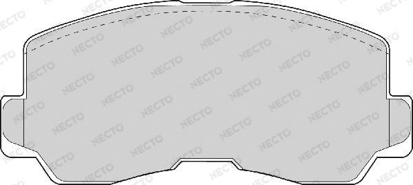 Brake Pad Set, disc brake (FD6704A)