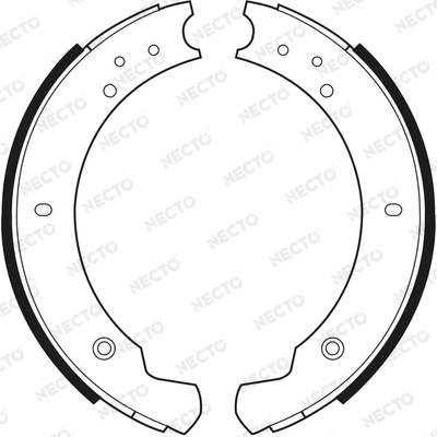 Brake Shoe Set (N1488)