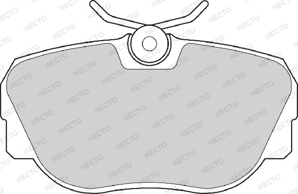 Brake Pad Set, disc brake (FD6374A)