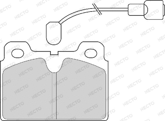 Brake Pad Set, disc brake (FD4626A)