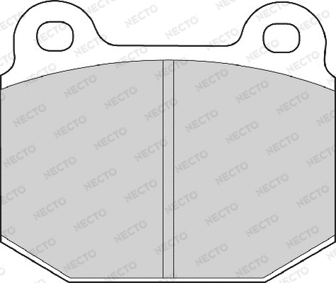 Brake Pad Set, disc brake (FD465A)