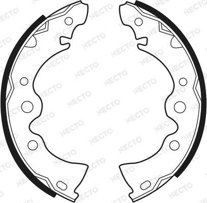 Brake Shoe Set (N1430)