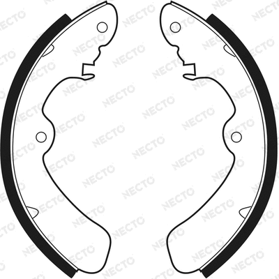 Brake Shoe Set (N1421)