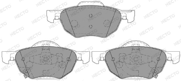 Brake Pad Set, disc brake (FD7135A)