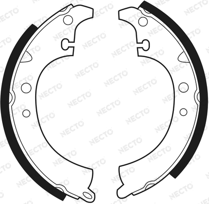 Brake Shoe Set (N1388)