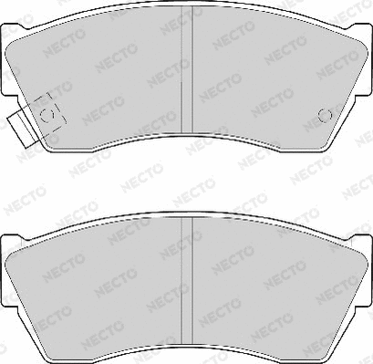 Brake Pad Set, disc brake (FD6560A)