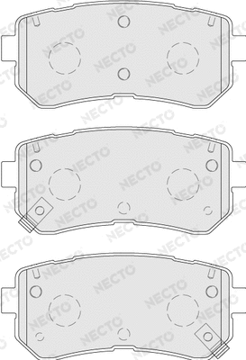 Brake Pad Set, disc brake (FD7770A)