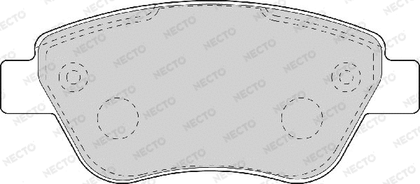 Brake Pad Set, disc brake (FD7089A)
