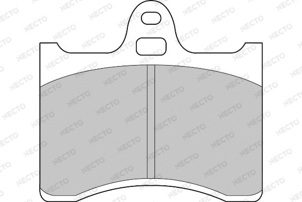 Brake Pad Set, disc brake (FD816A)