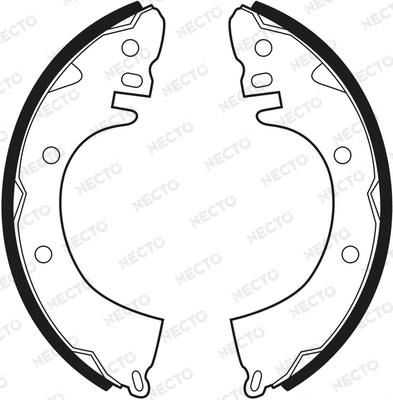 Brake Shoe Set (N1453)