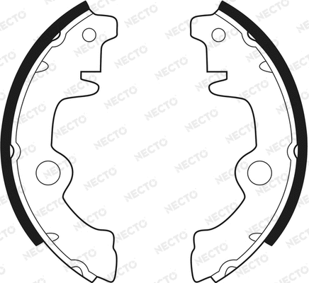 Brake Shoe Set (N1021)