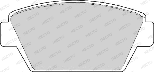 Brake Pad Set, disc brake (FD6352A)