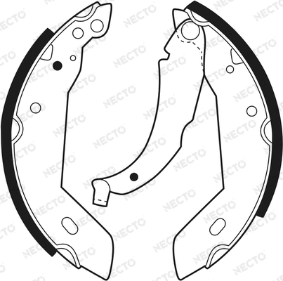 Brake Shoe Set (N1313)