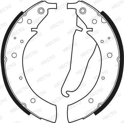 Brake Shoe Set (N1319)