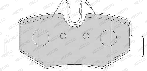 Brake Pad Set, disc brake (FD6930A)