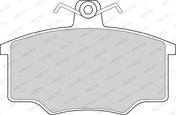 Brake Pad Set, disc brake (FD267A)