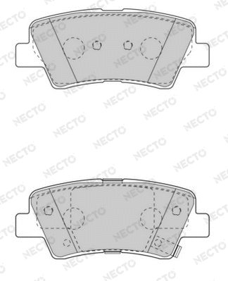 Brake Pad Set, disc brake (FD7531A)