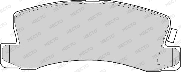 Brake Pad Set, disc brake (FD6345A)