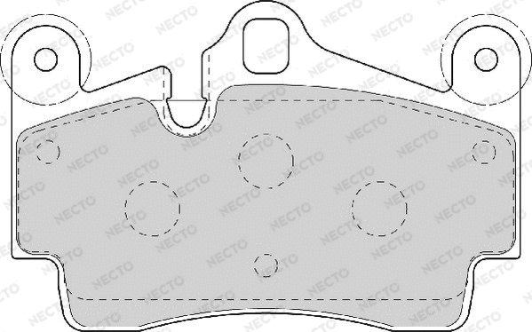 Brake Pad Set, disc brake (FD7070A)
