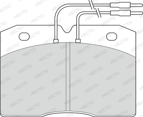 Brake Pad Set, disc brake (FD889V)