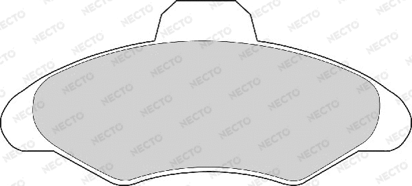 Brake Pad Set, disc brake (FD6314A)