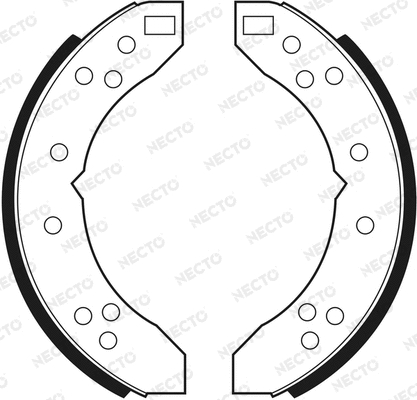 Brake Shoe Set (N1593)