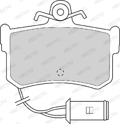 Brake Pad Set, disc brake (FD6288A)