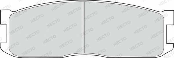 Brake Pad Set, disc brake (FD6462V)