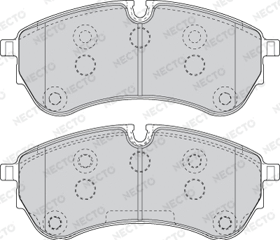 Brake Pad Set, disc brake (FD7771V)
