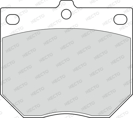 Brake Pad Set, disc brake (FD805A)