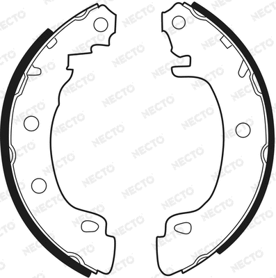 Brake Shoe Set (N1536)