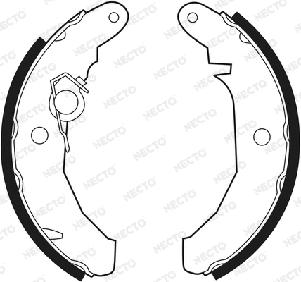 Brake Shoe Set (N1320)