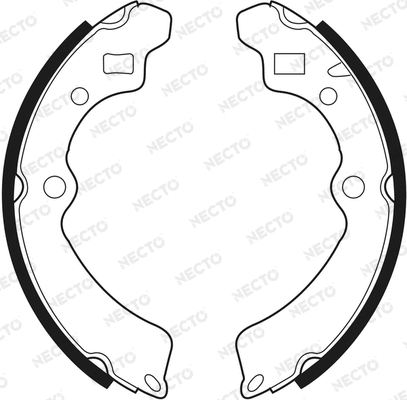 Brake Shoe Set (N1547)