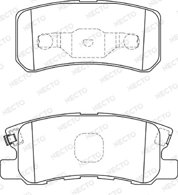 Brake Pad Set, disc brake (FD7323A)