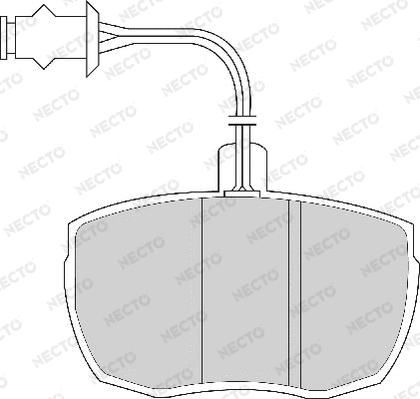 Brake Pad Set, disc brake (FD6137A)