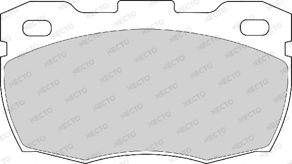 Brake Pad Set, disc brake (FD6585A)
