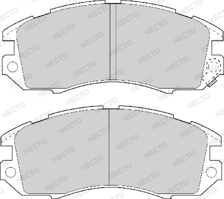 Brake Pad Set, disc brake (FD6664A)